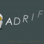 Logo for the consent game ADRIFT